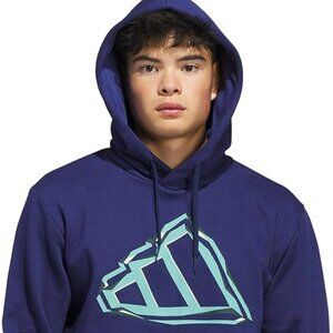 adidas Men's Big Logo Graphic Hoodie